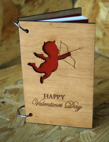 Блокноты ручной работы Святой Валентин