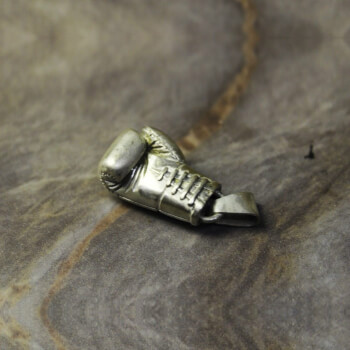 Кулон "Боксерская перчатка" из серебра
