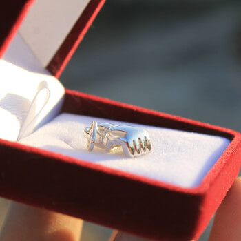 Мужской кулон Перчатка MMA