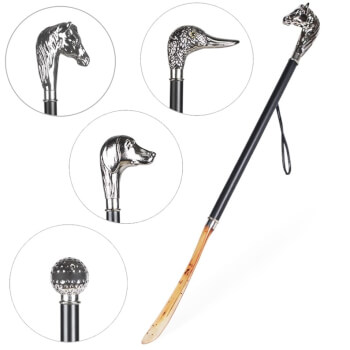 Рожок для обуви с декорацией, 65см