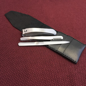 Мужской маникюрный набор из трех предметов