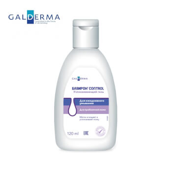 Успокаивающий гель для умывания Базирон Контрол, 120мл