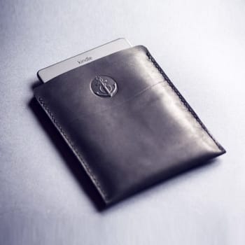 Кожаный чехол для электронной книги, планшета