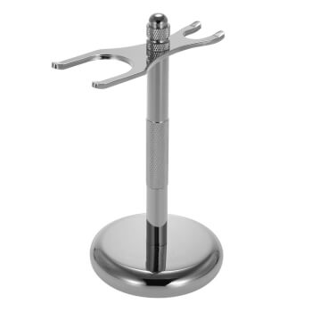 Металлическая подставка под помазок и бритву