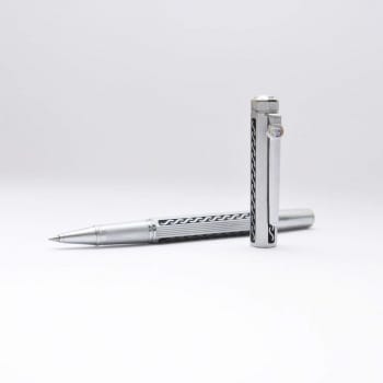 Оригинальная ручка-роллер в металическом корпусе