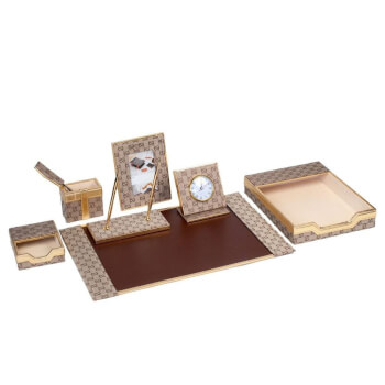 Настольный набор для руководителя с узором