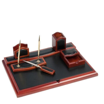 Настольный набор руководителя "Classic коричневый"