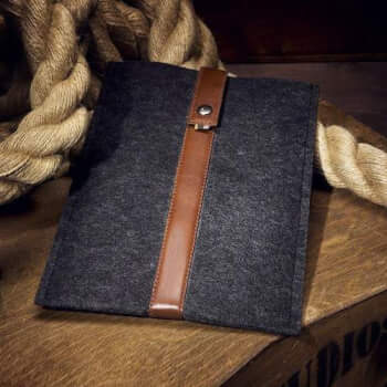 Кожаный чехол для планшета/эл. книги